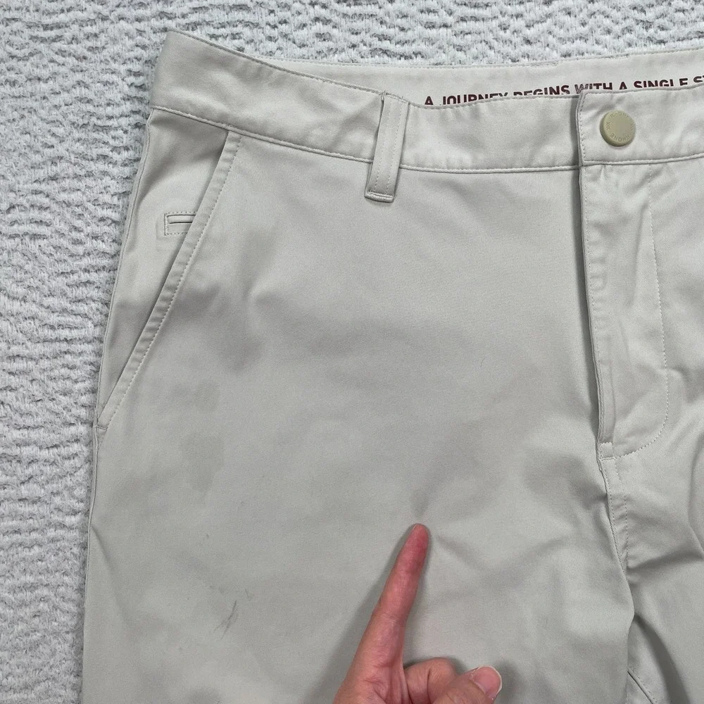 Rhone Commuter Pants 33x29 Straight Fit Performance Stretch 100532‎ Stains